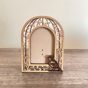 Madaras képkeret, Otthon & Életmód, Dekoráció, Kép & Falikép, Képkeret, Gravírozás, pirográfia, MESKA