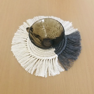 Makramé alátét, Otthon & Életmód, Konyhafelszerelés, tálalás, Tálalás, Tányér- és poháralátét, Csomózás, MESKA