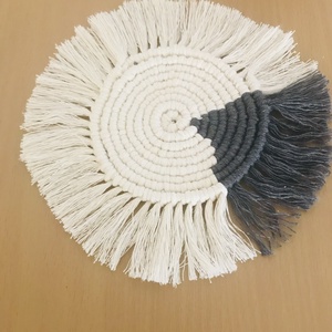 Makramé alátét - otthon & életmód - konyhafelszerelés, tálalás - tálalás - tányér- és poháralátét - Meska.hu