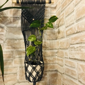 Makramé virágtartó - otthon & életmód - dekoráció - Meska.hu