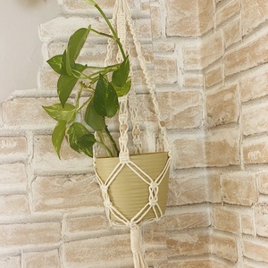 Makramé virágtartó - otthon & életmód - dekoráció - Meska.hu