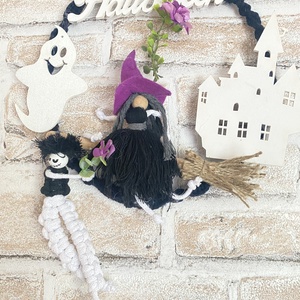 Halloween-i kopogtató  - Meska.hu