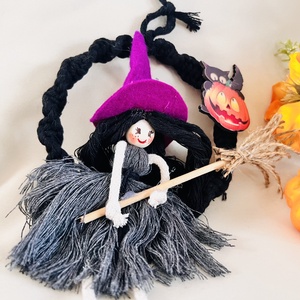 Halloween Boszi kopogtató  - Meska.hu