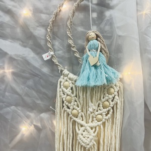 Gyerekszoba dekoráció  - otthon & életmód - dekoráció - fali és függő dekoráció - álomfogó - Meska.hu