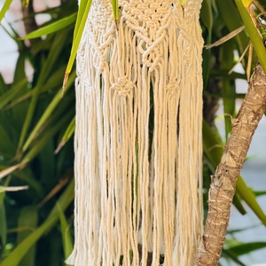 Makramé lámpa  - otthon & életmód - lámpa - hangulatlámpa - Meska.hu