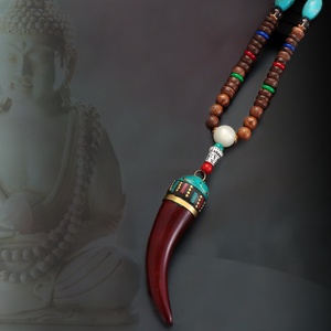 Mala kürt nyaklánc, Otthon & Életmód, Dekoráció, Spiritualitás, Mala, Bőrművesség, Ékszerkészítés, MESKA