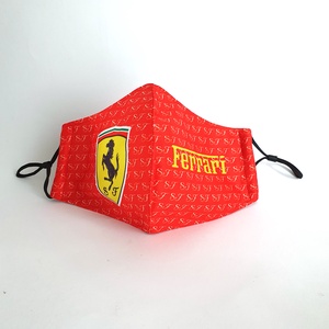 Ferrari textil felnőtt szájmaszk, maszk,  -  - Meska.hu