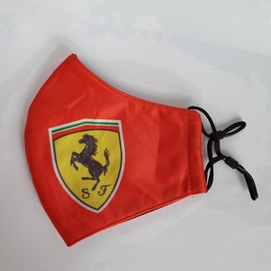 Ferraris piros felnőtt szájmaszk, maszk,  -  - Meska.hu