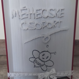 Óvodai csoport név és jel - búcsú ajándék könyvszobor, Otthon & Életmód, Dekoráció, Asztal és polc dekoráció, Könyvszobor, Papírművészet, MESKA