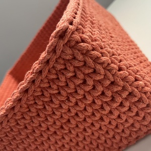 Kosár négyzet alakú fa alapú - otthon & életmód - dekoráció - asztal és polc dekoráció - dekorációs tál, tartó - Meska.hu