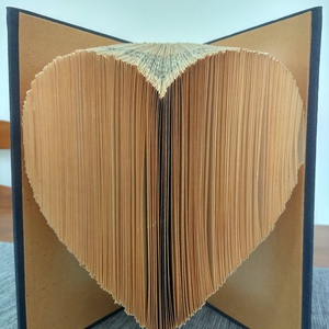 Szív könvszobor minta -DIGITÁLIS letölthető PDF, DIY (Csináld magad), Egységcsomag, Papírművészet, MESKA