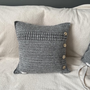 Horgolt párnahuzat buborékos mintával � prémium kivitel - otthon & életmód - lakástextil - párna & párnahuzat - díszpárnahuzat - Meska.hu