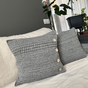 Horgolt párnahuzat buborékos mintával � prémium kivitel - otthon & életmód - lakástextil - párna & párnahuzat - díszpárnahuzat - Meska.hu