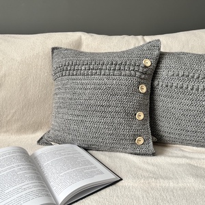 Horgolt párnahuzat buborékos mintával � prémium kivitel, Otthon & Életmód, Lakástextil, Párna & Párnahuzat, Díszpárnahuzat, Horgolás, Varrás, MESKA