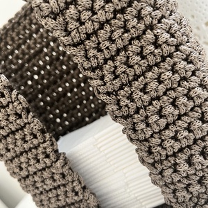 Horgolt álló papír zsebkendő tartó - otthon & életmód - dekoráció - asztal és polc dekoráció - dekorációs tál, tartó - Meska.hu