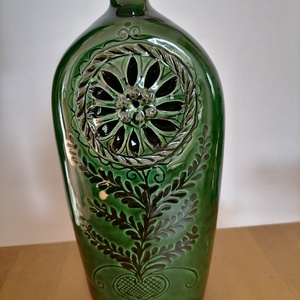 Pálinkás  butella - otthon & életmód - konyhafelszerelés, tálalás - tálalás - pálinkás poharak, szettek - Meska.hu