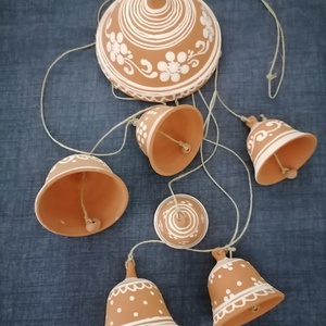 Szélcsengő csengőkkel, Otthon & Életmód, Ház & Kert, Szélcsengő, Kerámia, MESKA