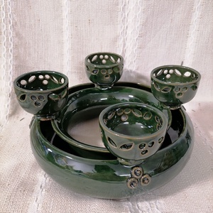  Adventi koszorú 9. - karácsony - adventi díszek - adventi koszorú - Meska.hu