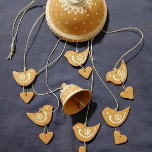 Szélcsengő madárkás - Meska.hu