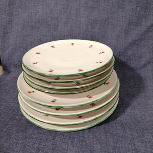 Tulipános tányérok Kingának - Meska.hu