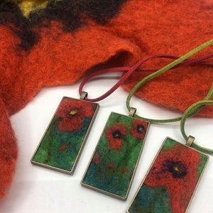 Pipacs NEMEZ medál (választható) - Meska.hu