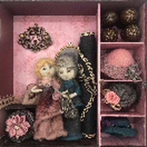 KALAPSZALON NEMEZ BABÁKKAL - otthon & életmód - dekoráció - Meska.hu