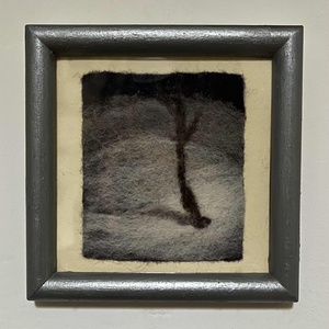 Téli tűnemezelt kép - Meska.hu