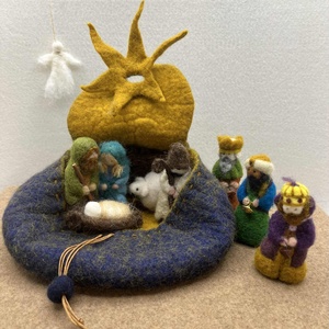 Betlehem - nemezelt - Meska.hu