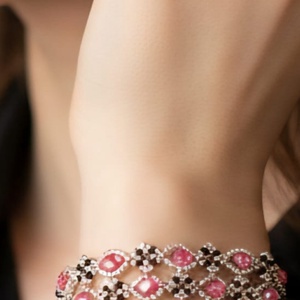 Írisz  - ékszer - karkötő - gyöngyös karkötő - Meska.hu