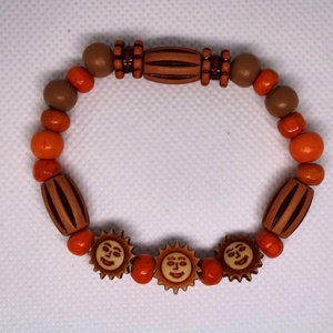 Női Napocskás karkötő - ékszer - karkötő - gyöngyös karkötő - Meska.hu