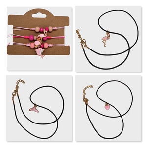 Rózsaszín  női ajándékcsomag - ékszer - ékszerszett - Meska.hu