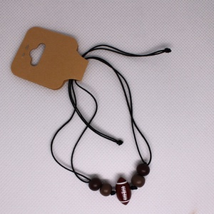 Amerikai Football karkötő - ékszer - karkötő - fonott karkötő - Meska.hu