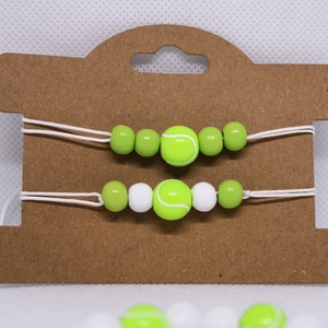 Tennis karkötő szett - ékszer - karkötő - gyöngyös karkötő - Meska.hu