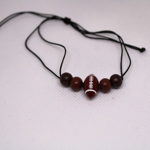 Amerikai Football karkötő szett - ékszer - karkötő - fonott karkötő - Meska.hu