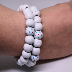 2 db Női karkötő, Ékszer, Karkötő, Gyöngyös karkötő, Gyöngyfűzés, gyöngyhímzés, MESKA