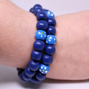 2 db Női karkötő, Ékszer, Karkötő, Gyöngyös karkötő, Gyöngyfűzés, gyöngyhímzés, MESKA