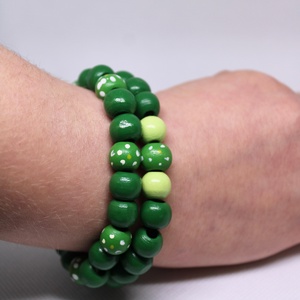 2 db Női karkötő, Ékszer, Karkötő, Gyöngyös karkötő, Gyöngyfűzés, gyöngyhímzés, MESKA