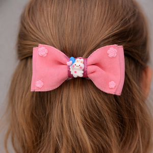 Nyuszis masnis kislány francia hajcsat, Ruha & Divat, Hajdísz & Hajcsat, Hajcsat & Hajtű, Mindenmás, MESKA