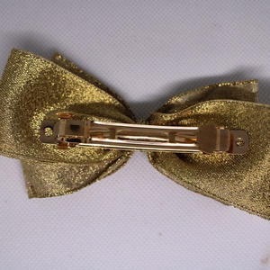 Arany masnis kislány francia hajcsat - ruha & divat - hajdísz & hajcsat - hajcsat & hajtű - Meska.hu