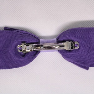 Lila nyuszis masnis kislány francia hajcsat - ruha & divat - hajdísz & hajcsat - hajcsat & hajtű - Meska.hu