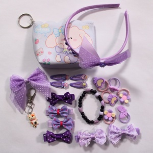 Lila kislány hajbavaló ajándékszett, Ruha & Divat, Hajdísz & Hajcsat, Hajráf & Hajpánt, Mindenmás, MESKA
