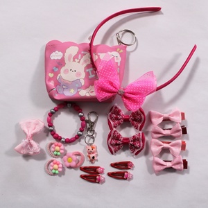 Pink kislány hajbavaló ajándékszett, Ruha & Divat, Hajdísz & Hajcsat, Hajráf & Hajpánt, Mindenmás, MESKA