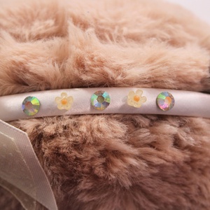 Fehér kislány hajráf - ruha & divat - hajdísz & hajcsat - hajráf & hajpánt - Meska.hu