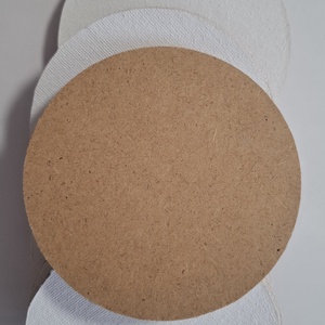 10 cm-es Mdf alátét vászonnal - kellékek & szerszámok - szerszámok, eszközök - ecset, vászon - Meska.hu