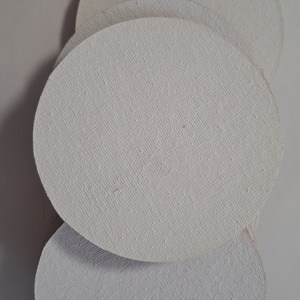 10 cm-es Mdf alátét vászonnal - Meska.hu