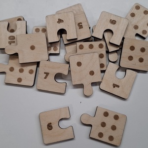 Fa számolós puzzle - játék & sport - puzzle - forma puzzle - Meska.hu