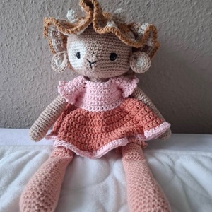 Horgolt gida figura - Meska.hu