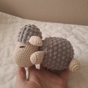 Horgolt puha bari figura - játék & sport - plüssállat & játékfigura - plüss bárány - Meska.hu