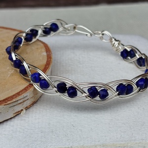 Lapis lazuli karkötő  - Meska.hu