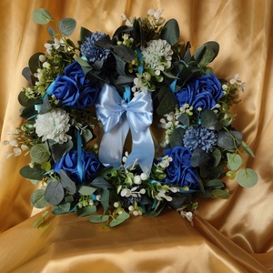  Nagy ajtódisz, Otthon & Életmód, Dekoráció, Ajtó- és ablak dekoráció, Ajtódísz & Kopogtató, Virágkötés, MESKA